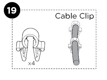 Se Cable Clip hos Dækbutikken - Dæk og Fælge